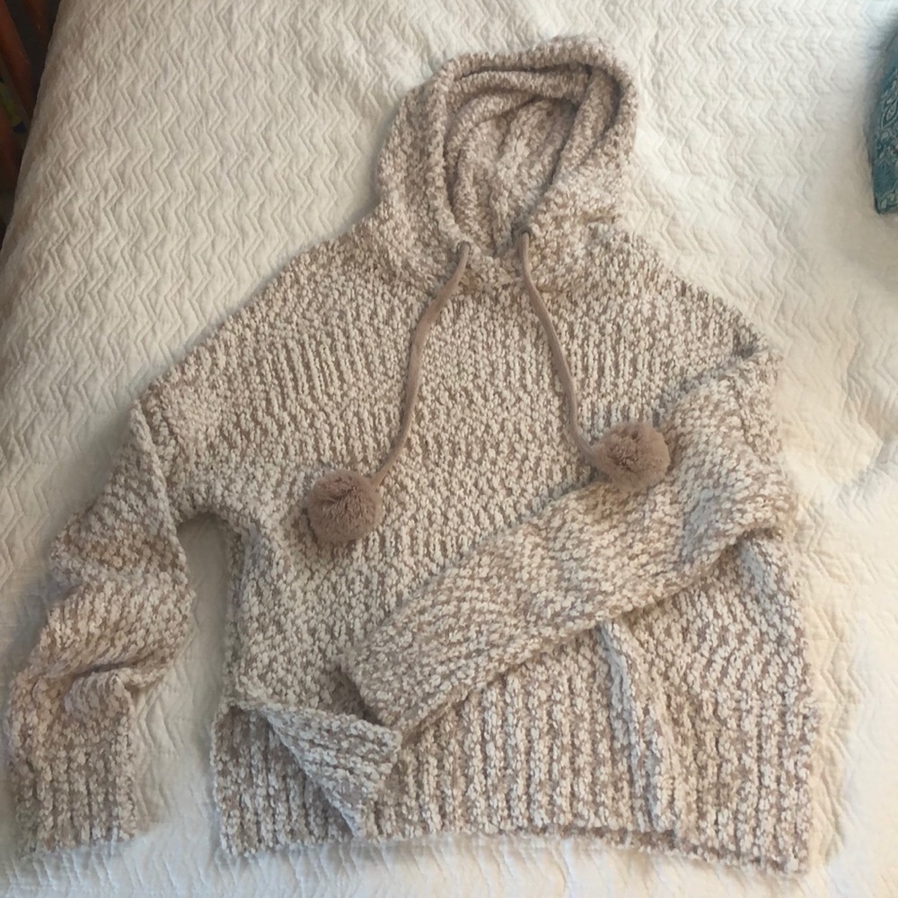 Super soft knit hoodie